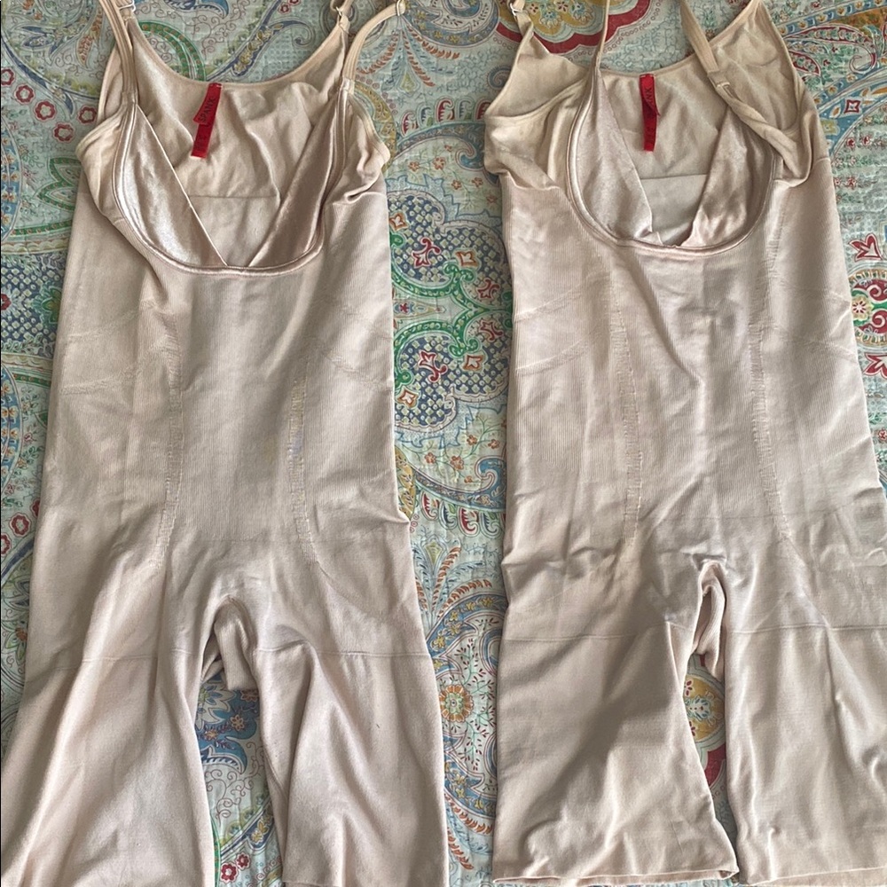 Women's Cream Shapewear Bodysuit